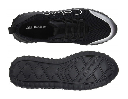 CALVIN KLEIN JEANS Ron Mesh Herren Men Schuhe Shoes Sneaker Schwarz Black