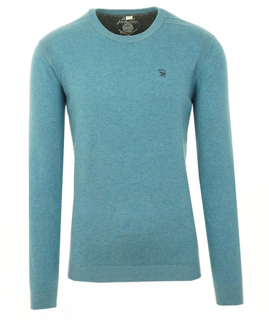DIESEL K-Manik Herren Men Pullover Strick Sweat Rundhals Blau Blue