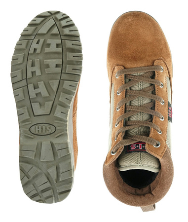 H.I.S. Atlanta Herren men Schuhe Shoes Stiefel Casual Boots Herren Leder Braun