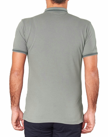 ARMANI JEANS Herren Men Polo T-Shirt Poloshirt SLIM FIT Grau