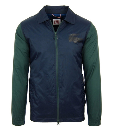 LACOSTE L!VE BH1281 Herren Men Übergangs Jacke Transition Jacket Navy Marine