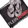 PLEIN SPORT Parish Herren Men Flip Flop Zehentrenner Beach Sandals Schwarz Black