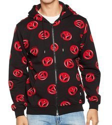 LOVE MOSCHINO Herren Men Kapuzenpullover Hoodie Sweatjacke Sweatshirt