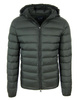 ARMANI JEANS 06B70 Herren Men Daunen Stepp Jacke Down Jacket Blouson Grün Green