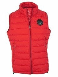 NAPAPIJRI Abee Vest Herren Men Weste Gilet Rot Red