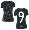 ARMANI JEANS C5H54 Damen Women T-Shirt Dunkelblau-Navy Zahl 9 Hinten