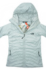 THE NORTH FACE  Damen Women Outdoor Jacke Jacket Hellgrau Grey Kapuze