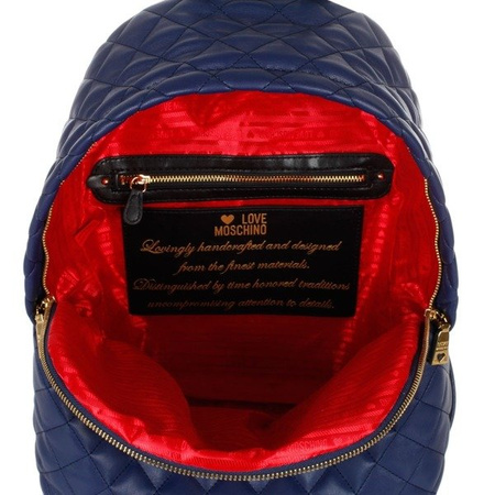 LOVE MOSCHINO JC4113PP90KA0752 Damen Women Rucksack Backpack Tasche Dunkelblau