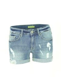 VERSACE JEANS A3HNB190 NDM112 Damen Women Kurze Hose Jeanshose Shorts Blau
