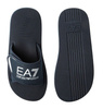 EMPORIO ARMANI EA7 Herren Men Badeschuhe Slipper Sandals Dunkelblau Navy