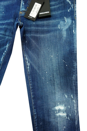 DSQUARED² S74LB0083 Slim Jean Herren Men Jeans Hose Made in Italy
