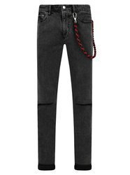 ARMANI EXCHANGE J22 Herren Men Jeans Hose Tapered Gery Denim Pants Slim Fit Grau