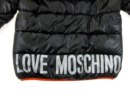 LOVE MOSCHINO MH63601T7989 C74 Herren Men Jacke Jacket Luxus Schwarz Black