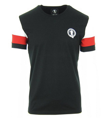 BIKKEMBERGS C715CE2MB016 Herren Men Luxuriöses T-Shirt Schwarz Rundhals Logo Neu