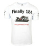  DRIVER´S SELECTION by PORSCHE DESIGN Le Mans 18 Racing Herren Men T-Shirt Weiß