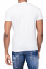 DSQUARED2 S74GD0479 Herren Men T-Shirt Kurzarm Weiß White Slim