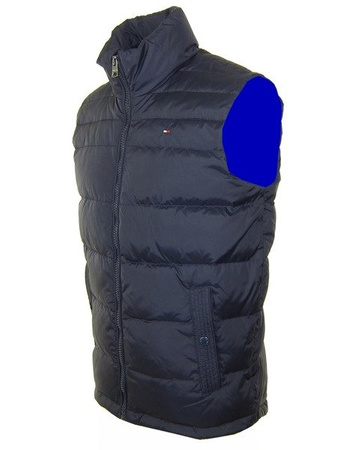 TOMMY HILFIGER  Denton Herren Men Daunen  Down Weste Vest Navy Dunkelblau Neu