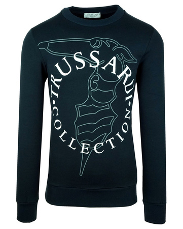 TRUSSARDI Herren Men Herren Men Pullover Sweatshirt Dunkelblau Navy