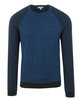 ARMANI JEANS 76W50 Herren Men Pullover Strick Sweat Dunkelblau Navy SLIM