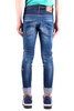 DSQUARED² Skater Jean Herren Men Jeans Hose Made in Italy Denim Blau