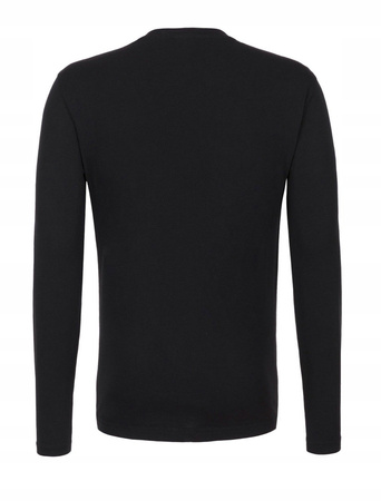 EMPORIO ARMANI EA7 Herren Men Langarmshirt T-Shirt Longsleeve Schwarz Black