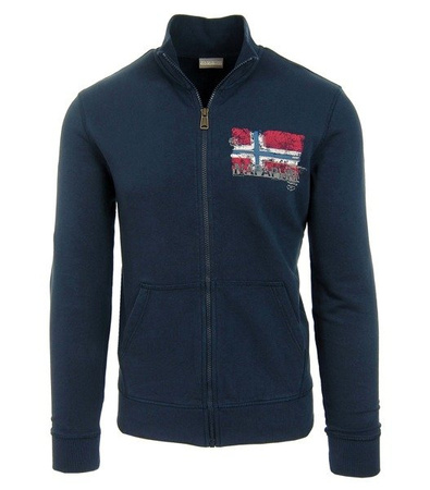 NAPAPIJRI Bight N0YCJFB94 Space Herren Men Sweatshirt Pullover Navy Blau Logo