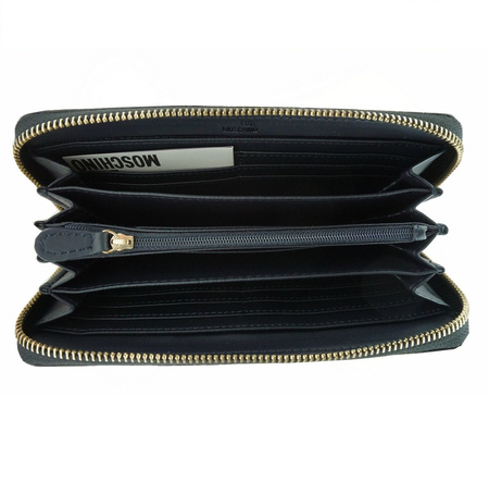 LOVE MOSCHINO JC5505PP12LB0000 Damen Women Portemonnaie Geldbörse Wallet Schwarz