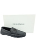 Emporio Armani Herren Men Mokassin Halbschuhe Shoes Dunkelblau Navy