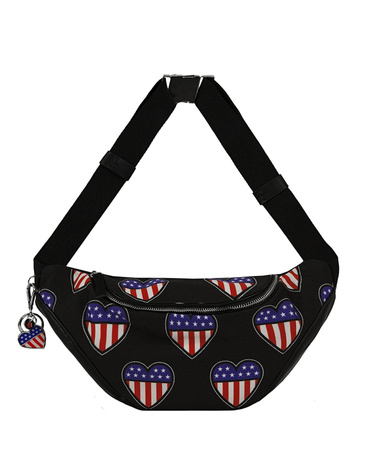 LOVE MOSCHINO Bauchtasche Gürteltasche Fanny Pack Bumbag Black Schwarz