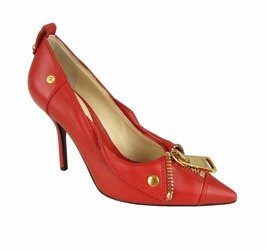 MOSCHINO COUTURE! Damen Women Leder Stöckelschuhe High Heels Pumps Made in ITALY