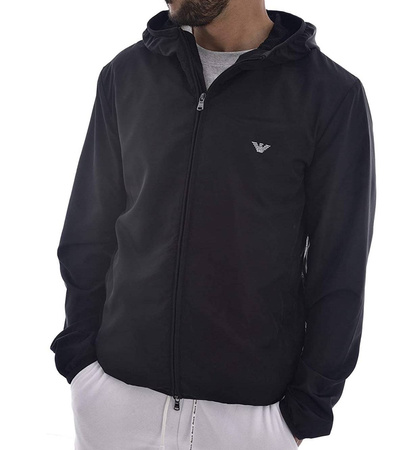 EMPORIO ARMANI Herren Men Jacke Jacket Slim Fit Windjacke Regenjacke Schwarz