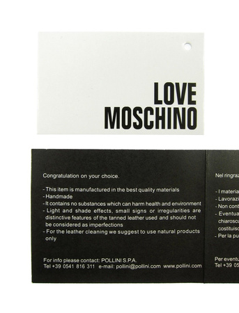 LOVE MOSCHINO JC5505PP12LB0000 Damen Women Portemonnaie Geldbörse Wallet Schwarz