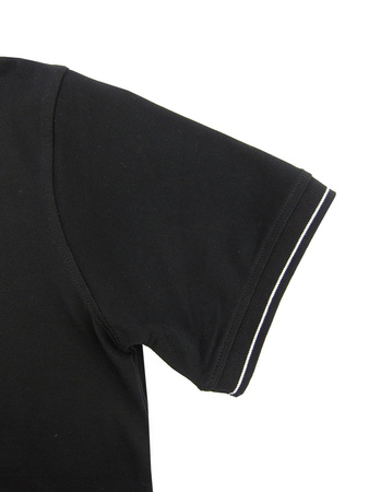 ROBERTO CAVALLI FSR602KB005 Herren Men Poloshirt T-Shirt Schwarz Black