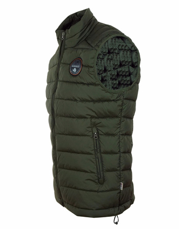 NAPAPIJRI Abee Vest Herren Men Weste Gilet Dunkelgrün Dark Green 