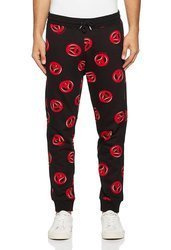 Love Moschino Herren Men Hose Sport Jogging Fitness Pants Schwarz Black