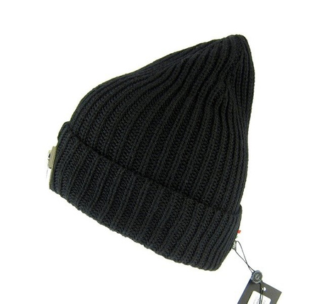 PHILIPP PLEIN Benie "Ferris" Herren Men Haube Mütze Beanie Woollen Hat Schwarz 