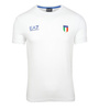 EMPORIO ARMANI EA7 273006 Herren Men T-Shirt Kurzarm Logo Weiß White Italy