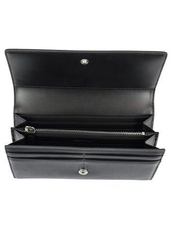 EMPORIO ARMANI Damen Women Portemonnaie Geldbörse Wallet Schwarz Black