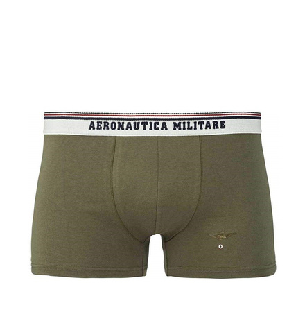  AERONAUTICA MILITARE Herren Men Unterwäsche Boxershorts Grün Green