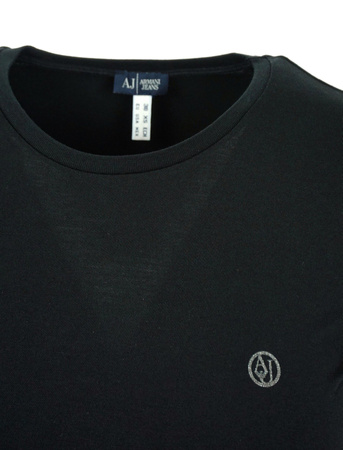 ARMANI JEANS 05H16 Damen Women T-Shirt Schwarz Black
