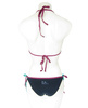 EMPORIO ARMANI EA7 911002 5A701 06935 Damen Women Bikini Set Triangle Beachwear 