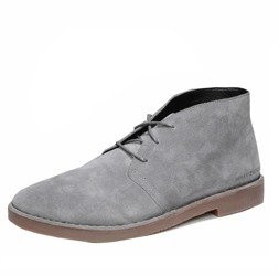 ARMANI EXCHANGE Herren Men Stiefel Boots Business Stiefeletten Velours Leder