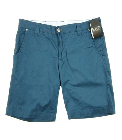 EMPORIO ARMANI EA7 27688 Herren Men Shorts Kurz Hose Chino Bermuda Blau Blue