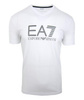 EMPORIO ARMANI EA7 273205 5P237 Herren Men T-Shirt Kurzarm Logo Weiß White VNeck