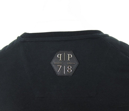 PHILIPP PLEIN "the success" Herren Men Luxury Sweatshirt Hoodie Schwarz Black 