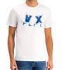 ARMANI EXCHANGE Herren Men T-Shirt Kurzarm Weiß White