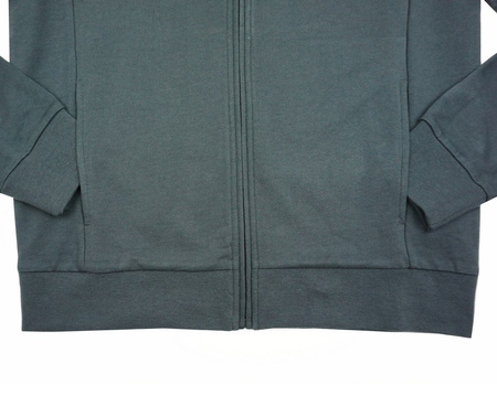 EMPORIO ARMANI EA7 3YPM81 Herren Men Sweatshirt Sweatjacke Anthracite Grau/Blau