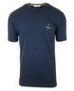 TRUSSARDI Collection Latina Herren Men T-Shirt Kurzarm Dunkelblau Navy NEU NEW