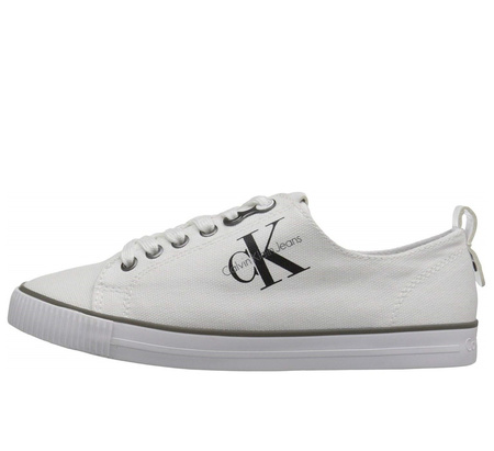 CALVIN KLEIN JEANS Dora Damen Women Sneaker Schuhe Shoes Weiß White