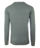 ARMANI JEANS 06W28 Herren Men Uomo Sweat Pullover Strick V-Neck Grey Grau Logo